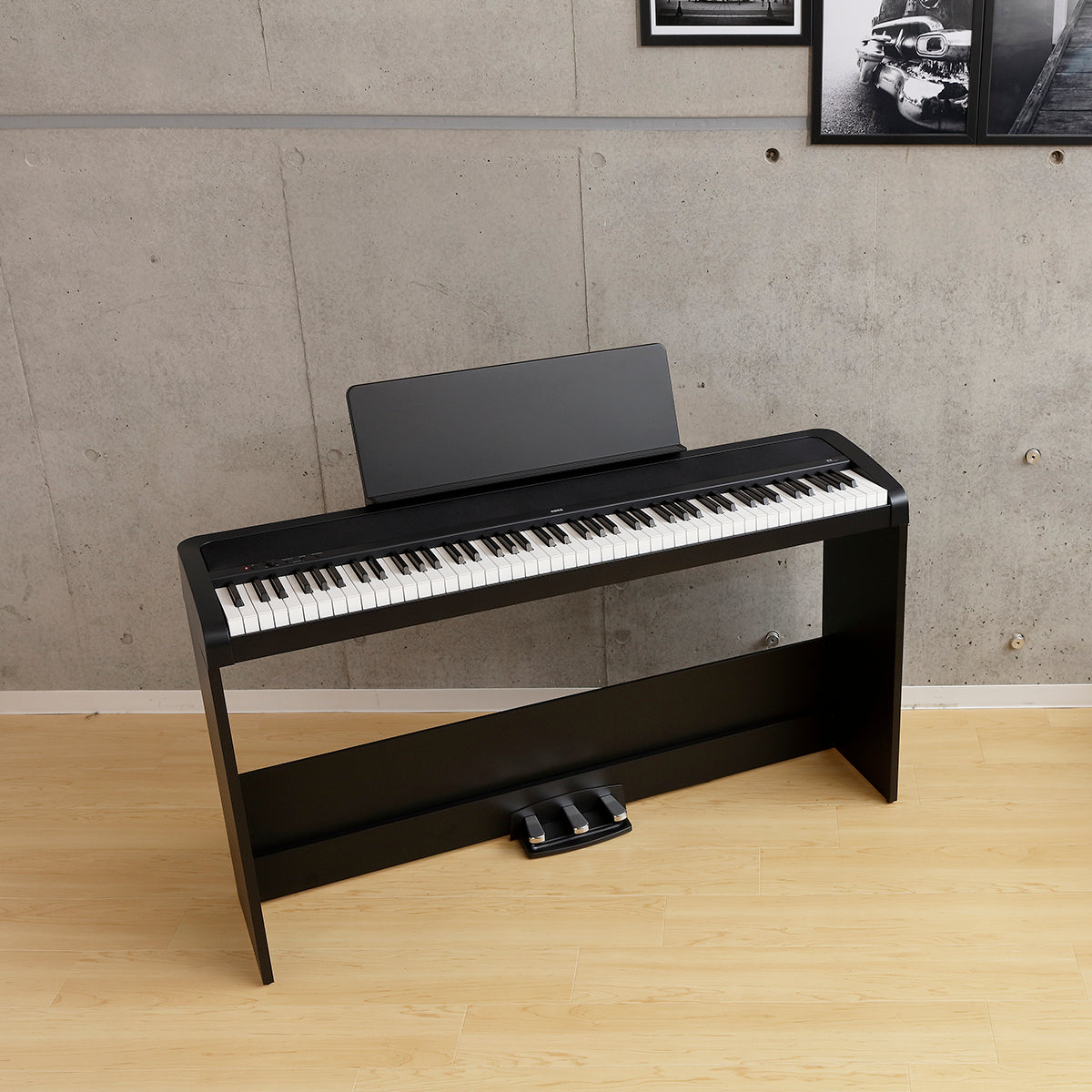 B2 Digital Piano with Stand - Black KORG USA Official Store