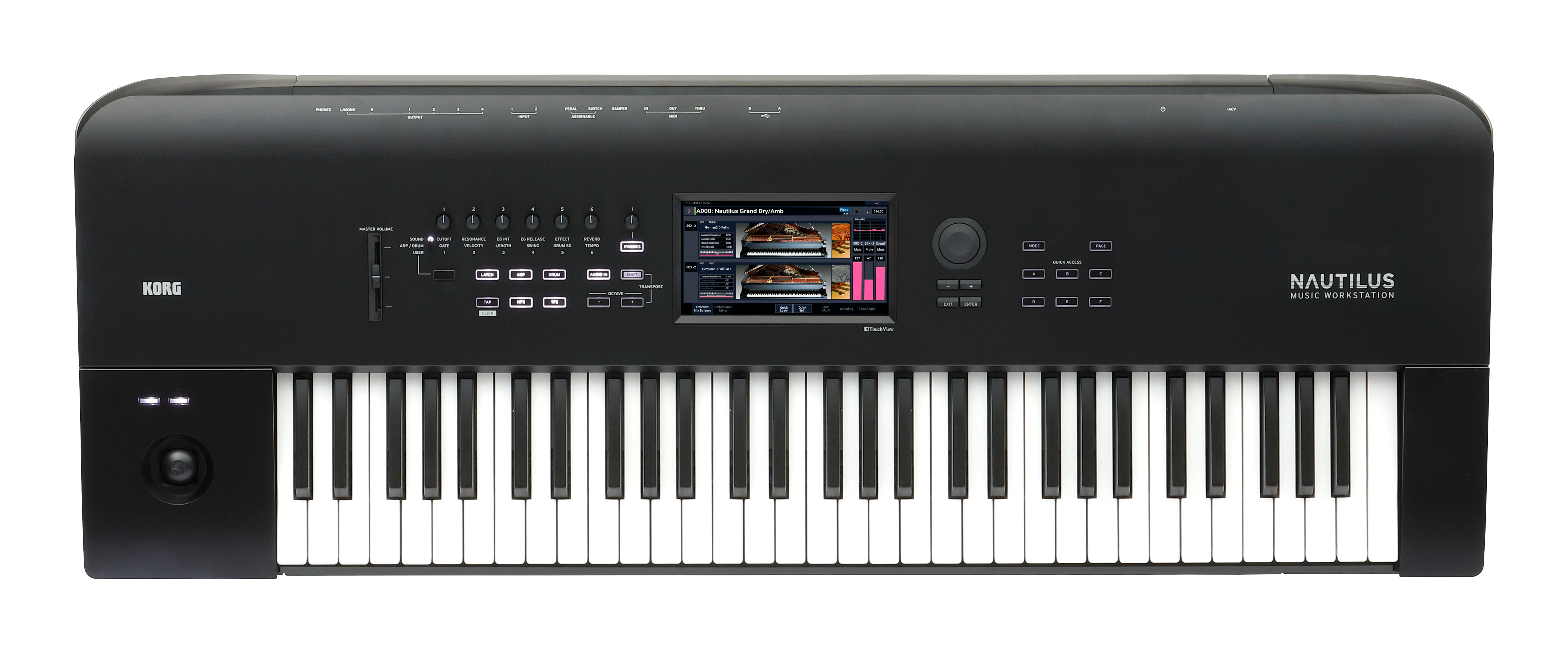 NAUTILUS Music Workstation - 61-Key (Certified Refurbished)