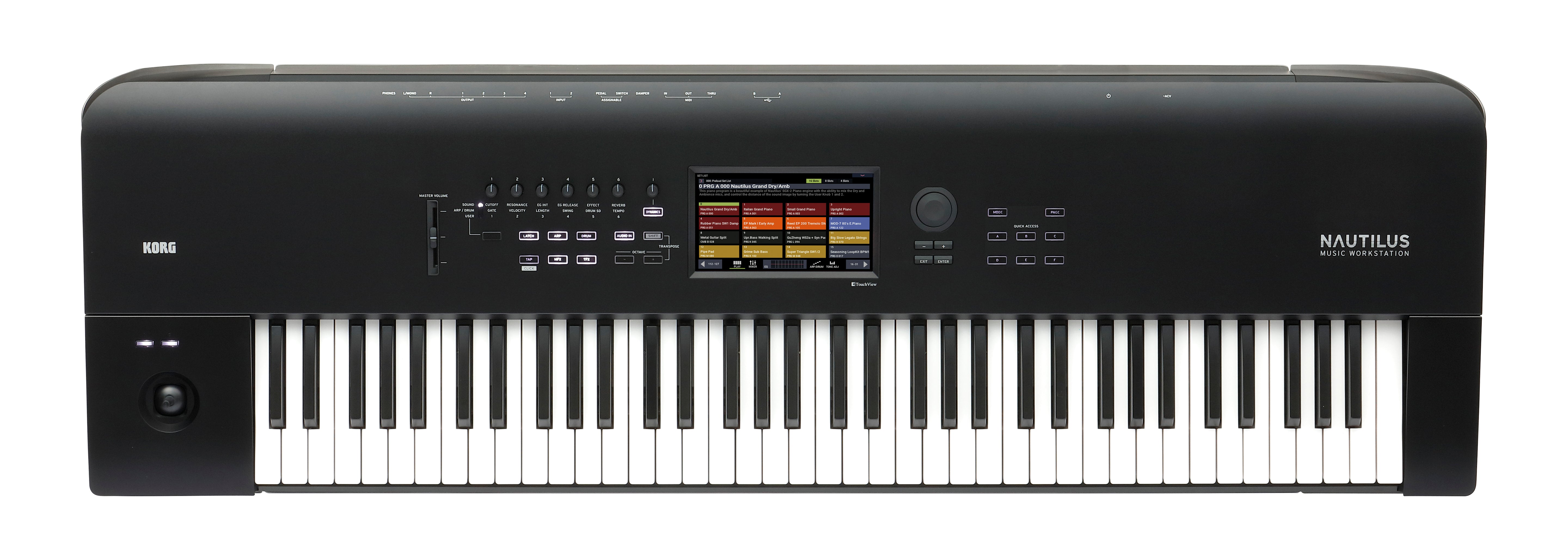 NAUTILUS Music Workstation - 73-Key (Certified Refurbished)