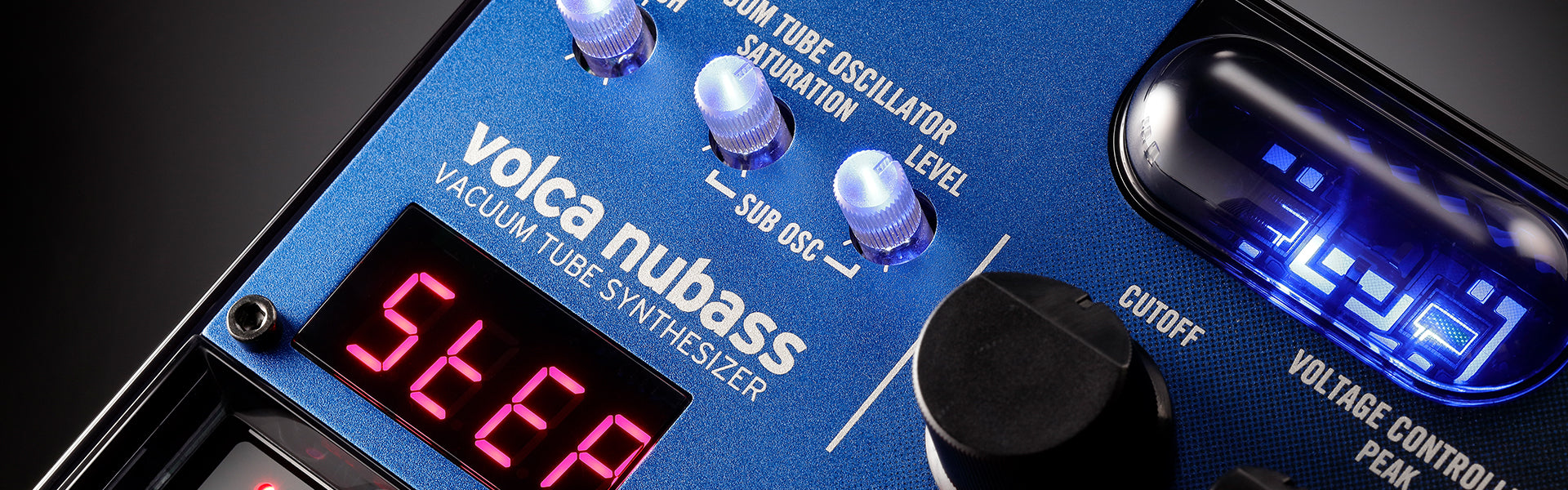 KORG Volca nubass vacuum tube synthesizer