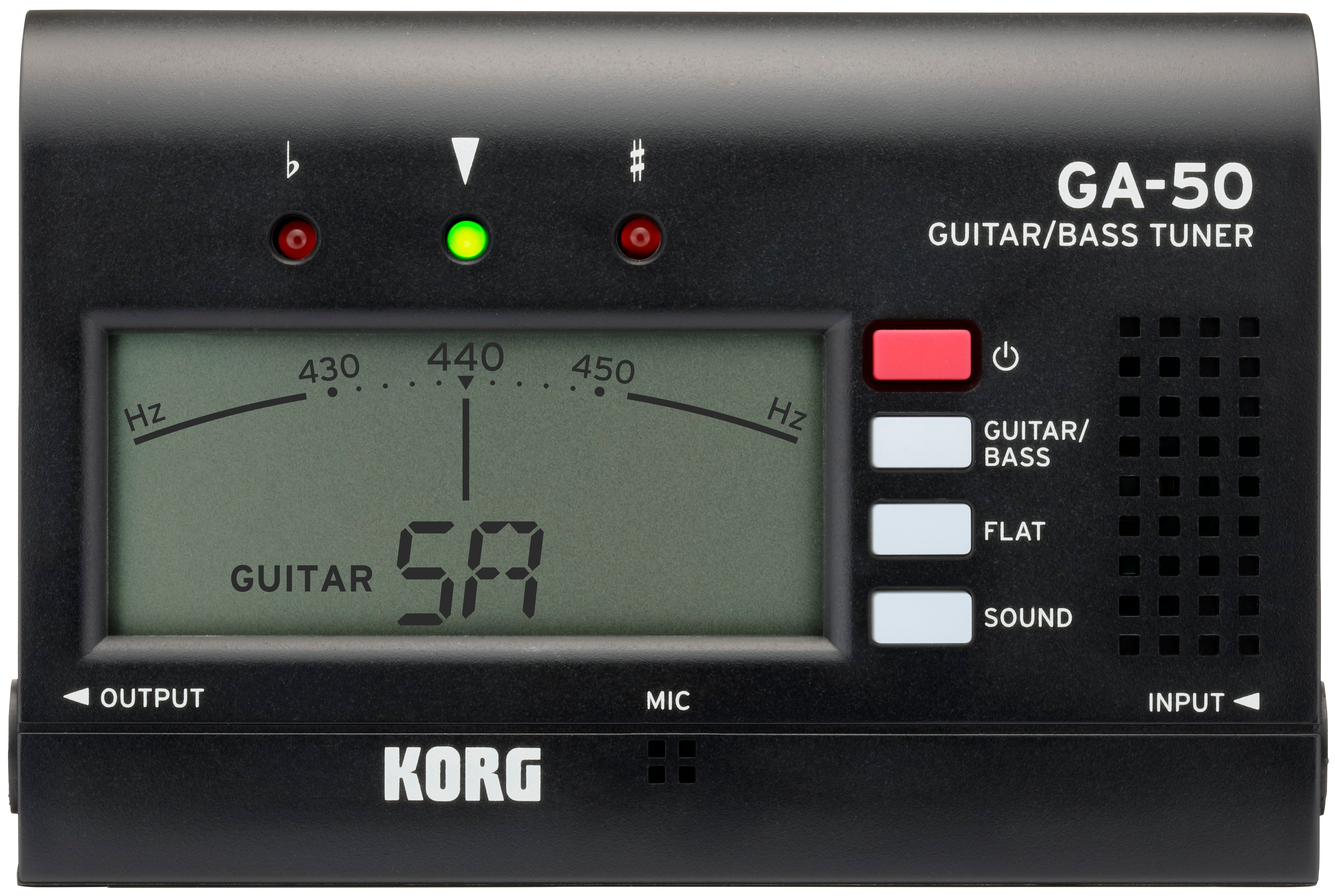 GA-50 Handheld Guitar/Bass Tuner