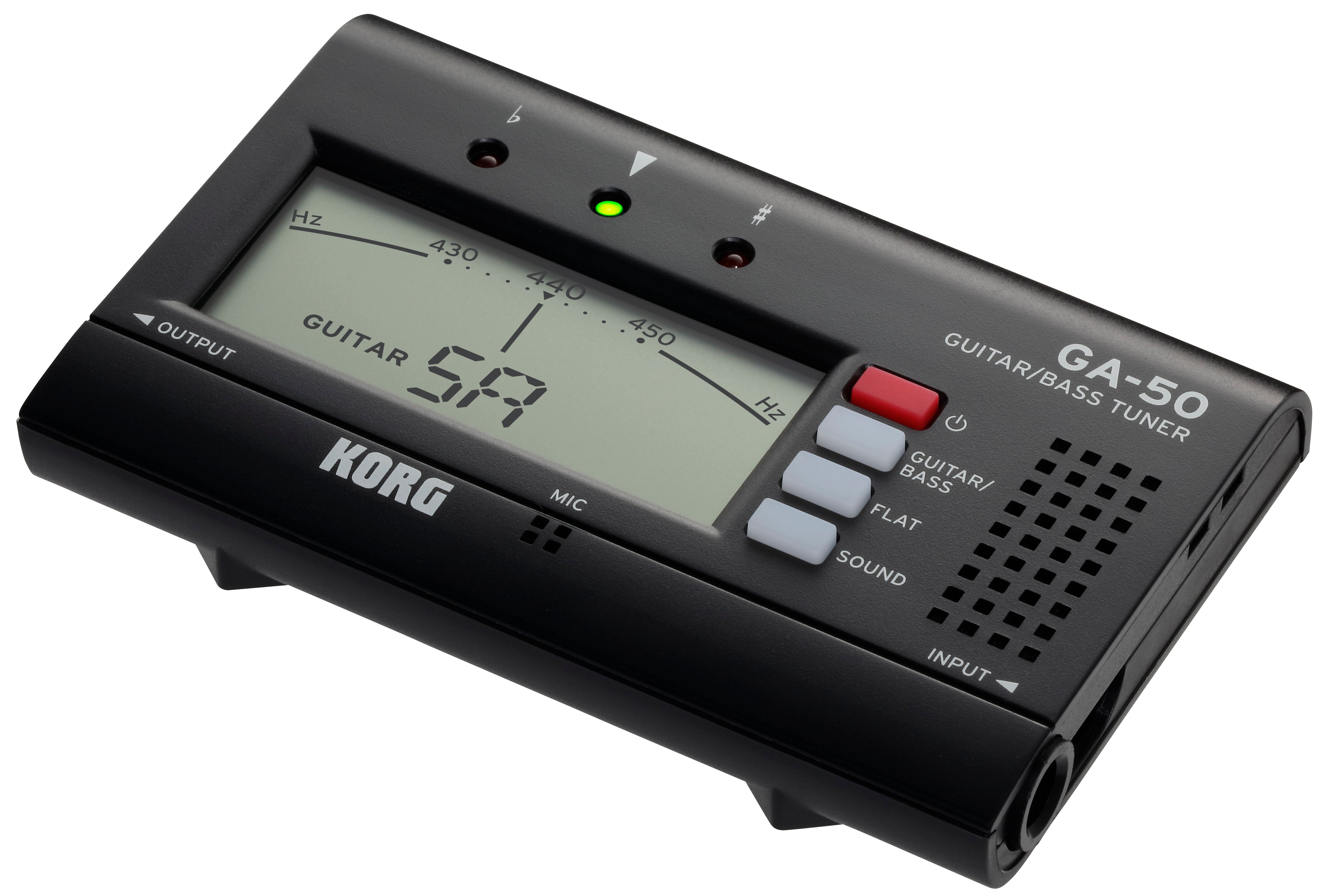 GA-50 Handheld Guitar/Bass Tuner