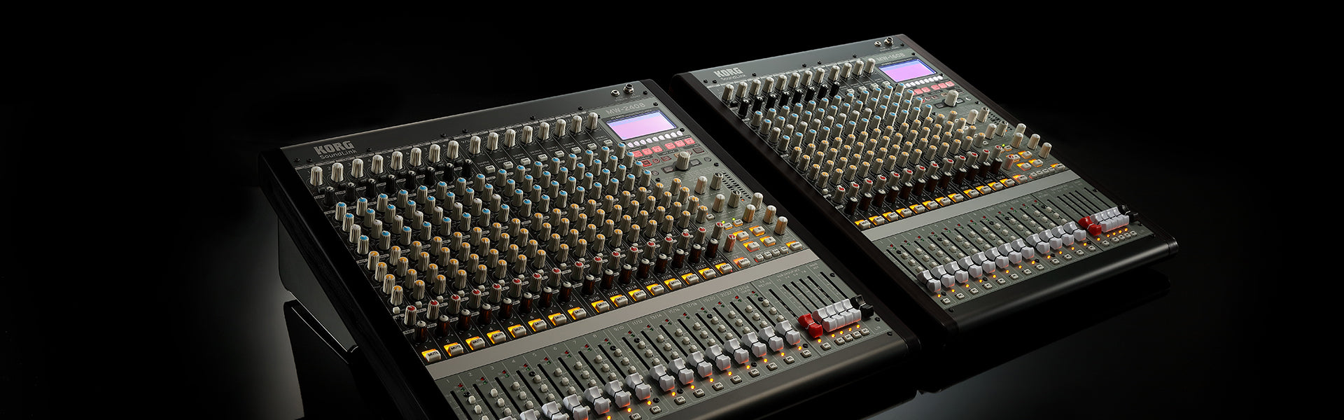 korg ミキサー SoundLink Mixer - MW 1608 / MW 2408 channel hybrid mixer