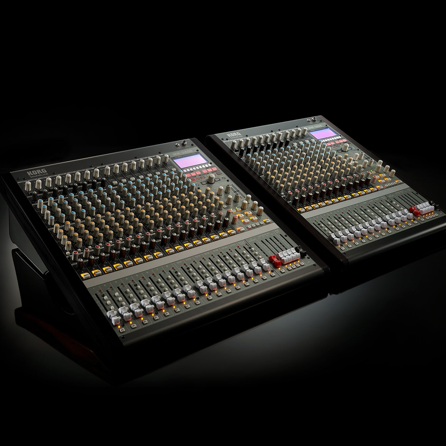 KORG MW-1608 ハイブリッドミキサー SoundLink Mixer - MW 1608 / MW 2408 channel hybrid mixer