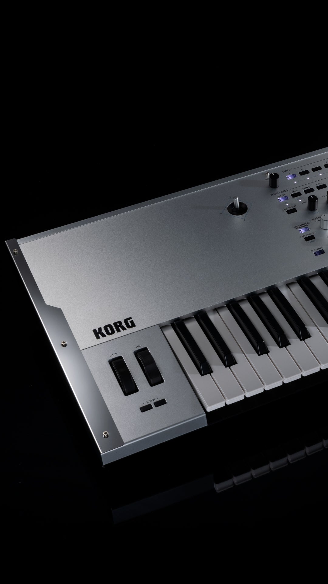 KORG Wavestate SE platinum keyboard