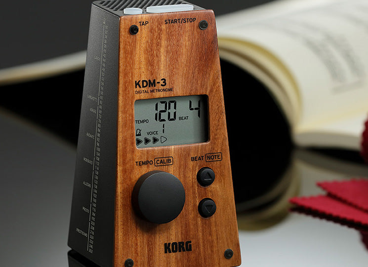 Korg KDM-3 Digital Metronome Limited Edition (Wooden Black)