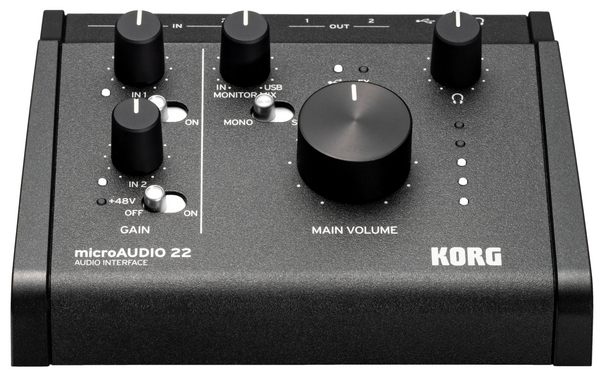 KORG microAUDIO 22 オーディオインターフェース microAUDIO