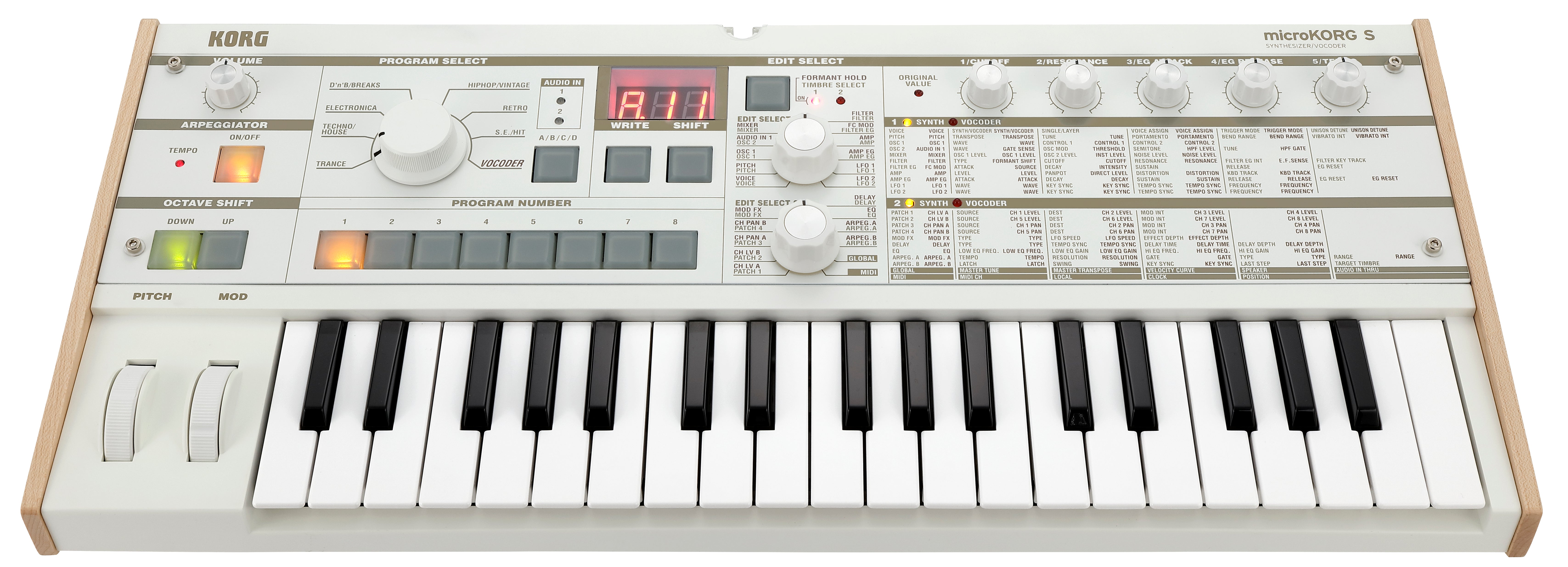 【thisisapen】KORG microKORG S シンセサイザー Amazon.com: Korg microKORG S Compact Analog Modeling