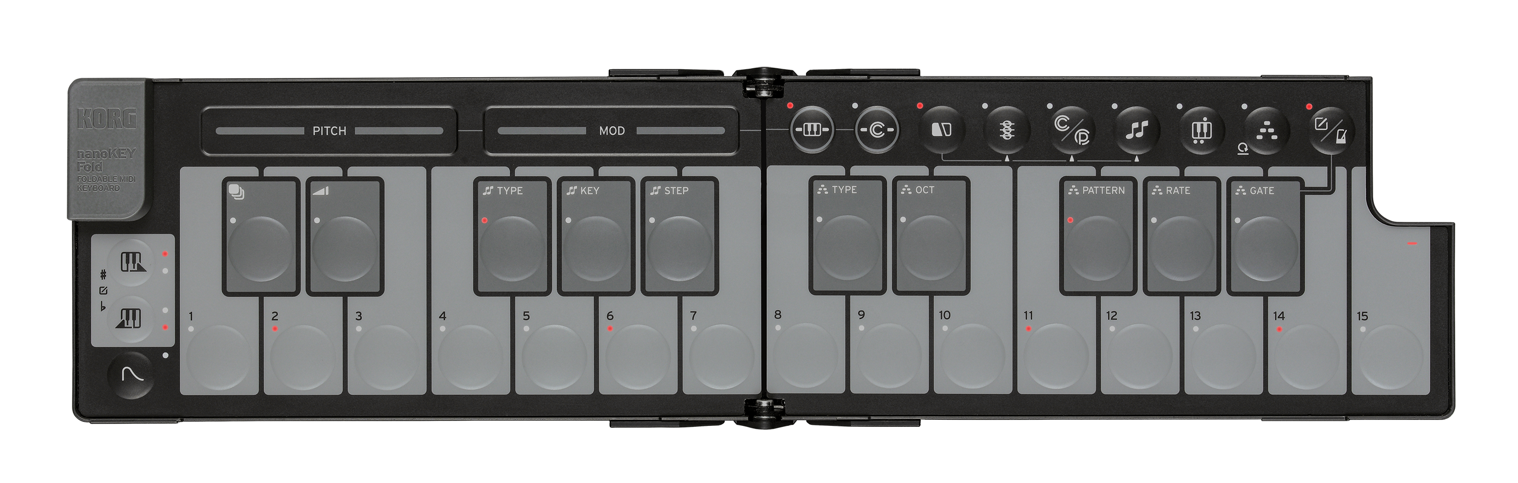 KORG コルグ / nanoKEY Fold 黒 nanoKEY Fold | KORG USA