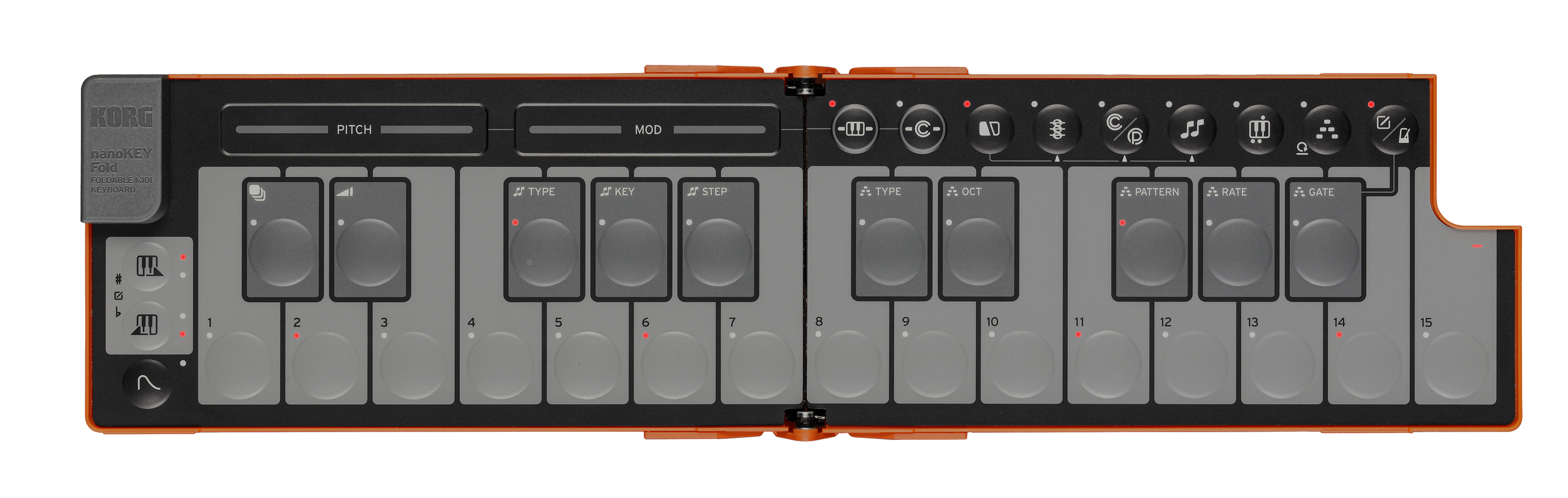 KORG nano KEY Fold MIDI キーボード 箱・説明書付き nanoKEY Fold | KORG USA