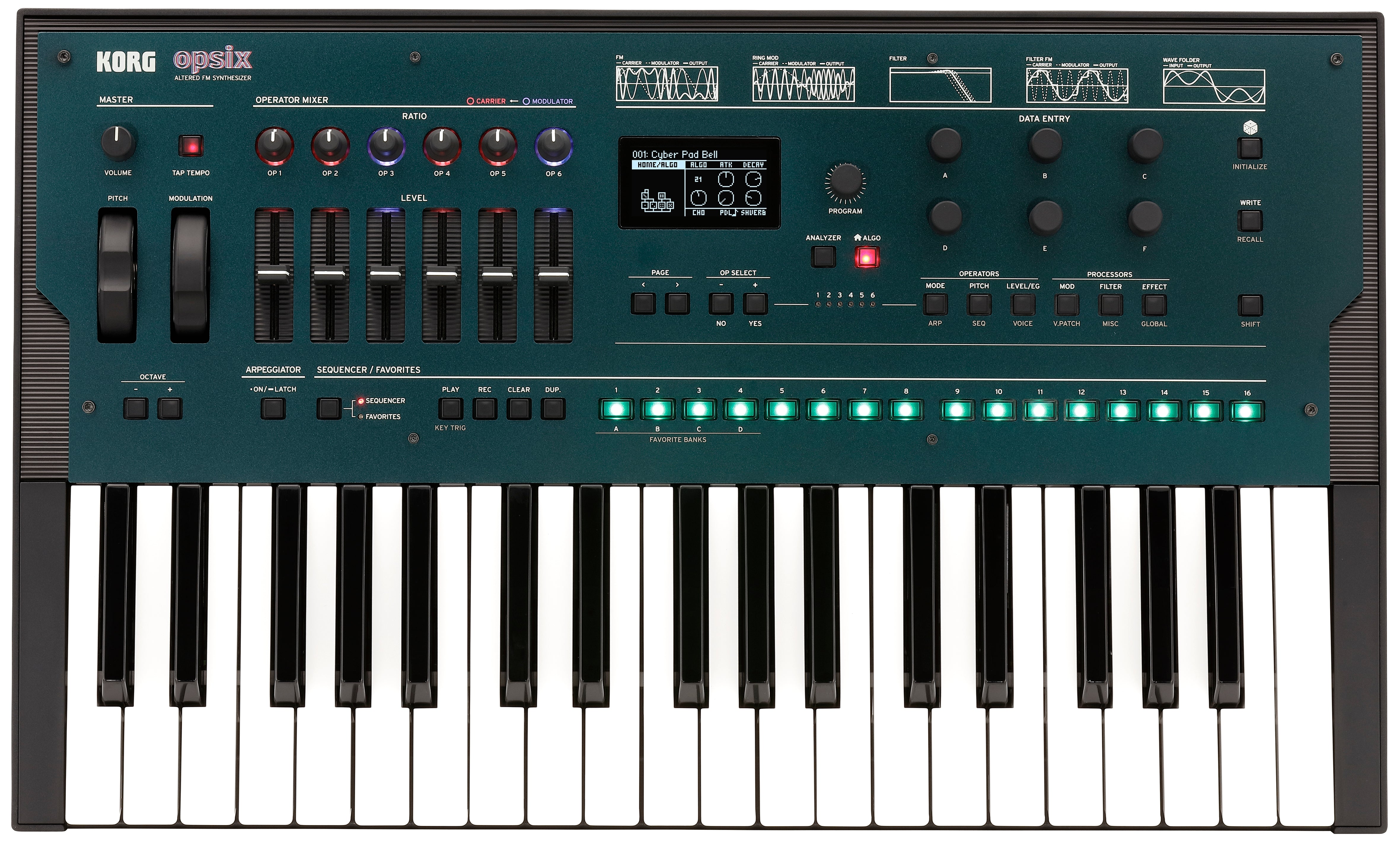 opsix 37-Key FM Synthesizer (Certified Refurbished)